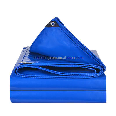 가축집 커튼 용 코팅 된 PVC 텐플린 태양 차단 트럭 텐플린 280-960gsm