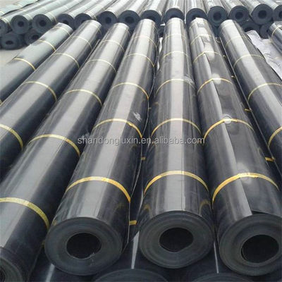 그래픽 디자인 HDPE 매끄러운 지오 멘브란 물고기 연못 라인어 1.5mm 2mm 쓰레기 매립지