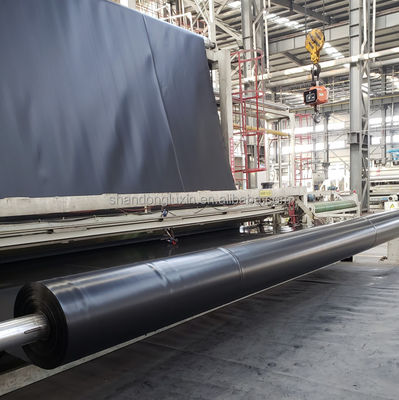 지질막 PVC LDPE HDPE 생선 연못 라인어 덤 라인어 길이 50-200m 두께 0.3mm-2.8mm