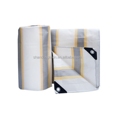 HDPE 직물 및 LDPE 라미네이션 폴리 타르프