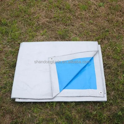 다재다능한 애플리케이션을 위해 맞춤형 laminated PE Tarpaulin 플라스틱 tarps 직물 장