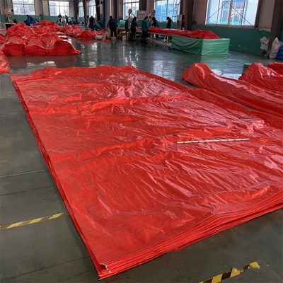 다재다능한 애플리케이션을 위해 맞춤형 laminated PE Tarpaulin 플라스틱 tarps 직물 장