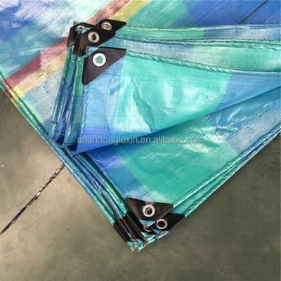 방수 외관 플라스틱 덮개 및 HDPE 천 2024 텐트 재료를위한 PE 천장